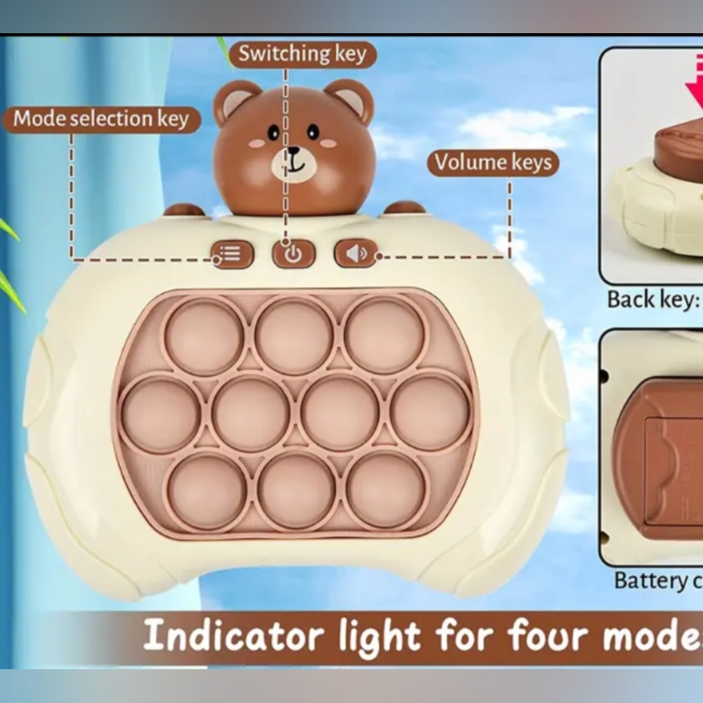 Light up Pop-it toy